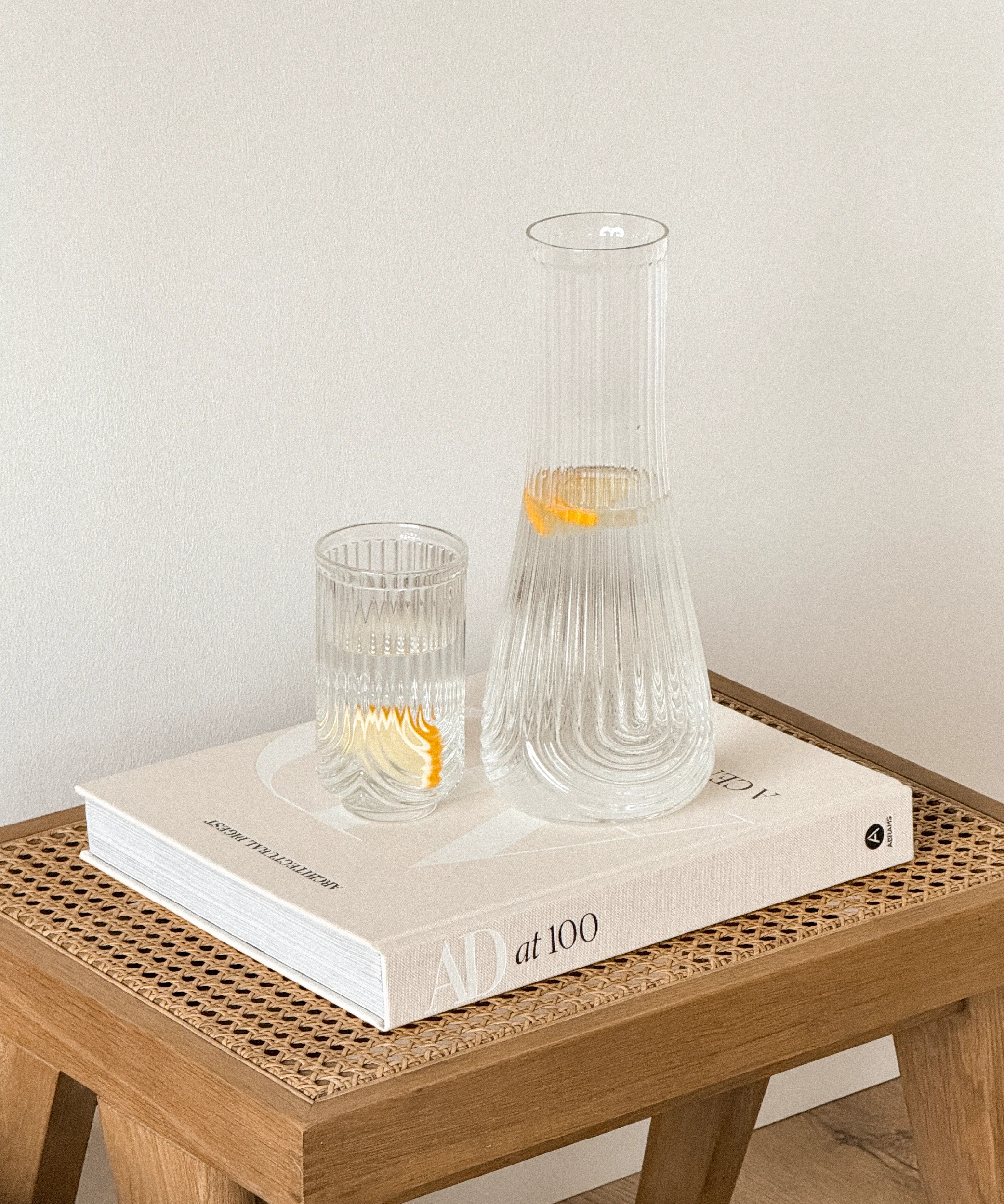 Kleines & großes Bogen-Design-Glas mit Karaffe | Rom - Image 7