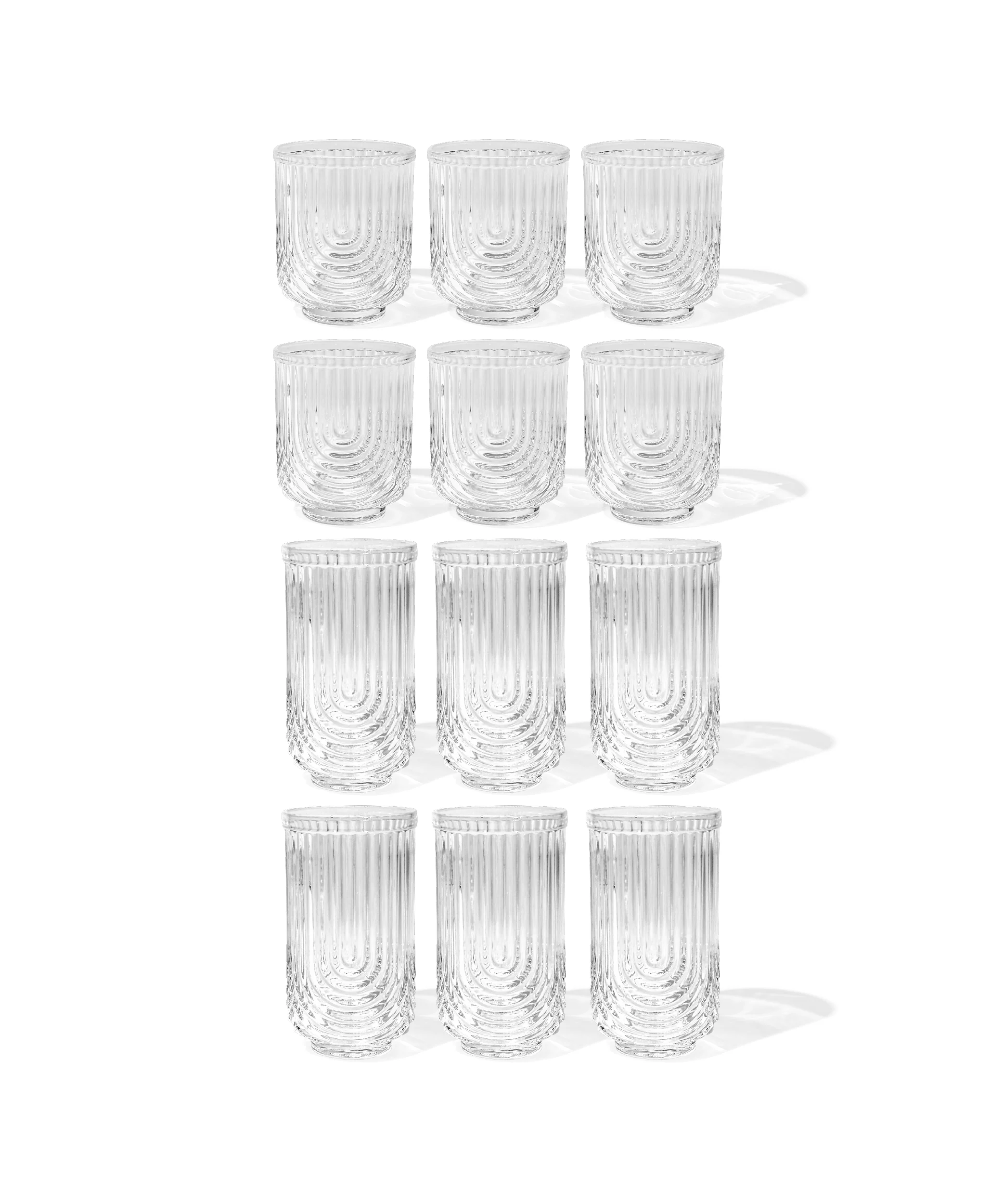 Gläser-Set Bogen-Design | Rom - Image 19
