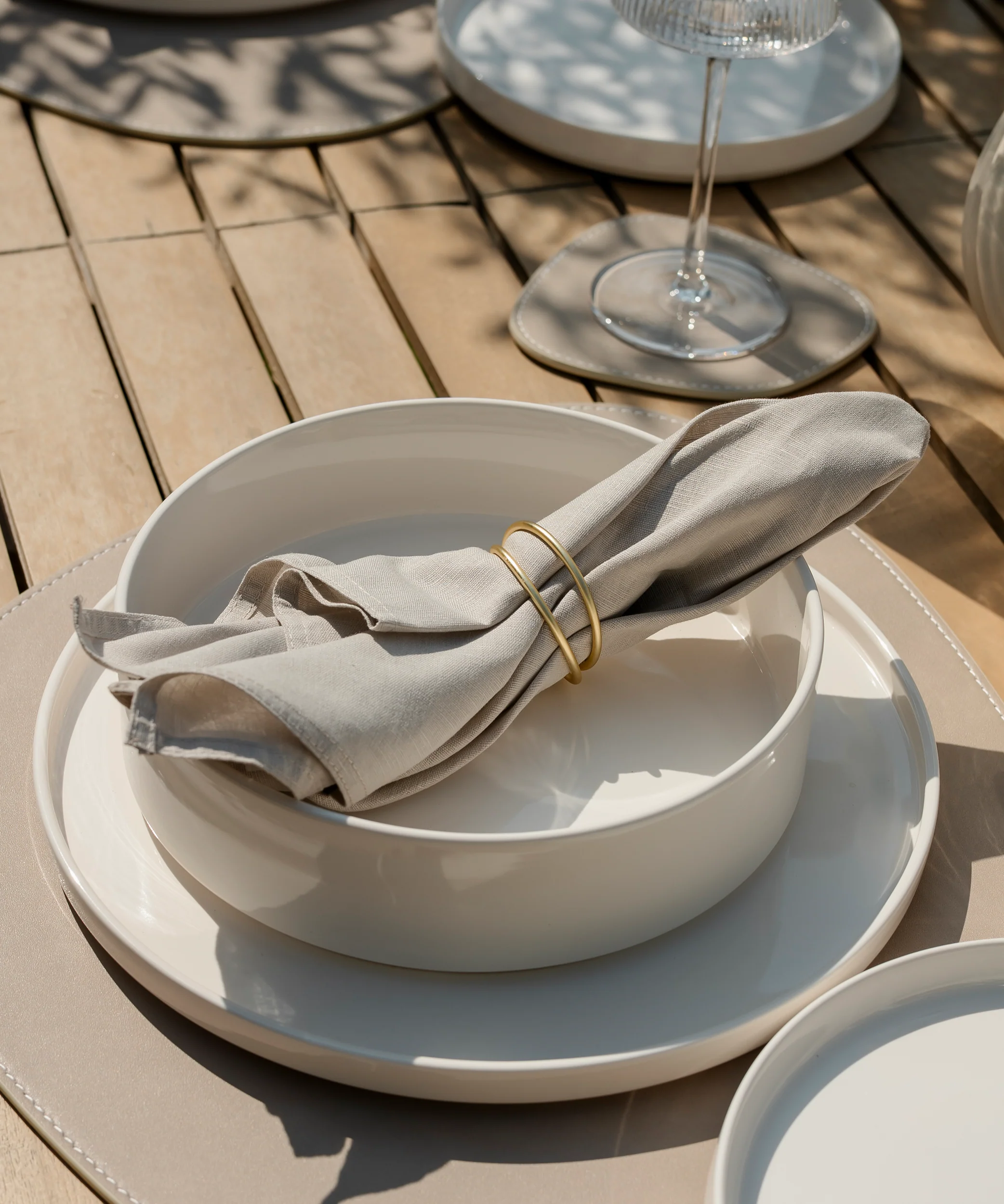 Beige Servietten 6er Set | Kyla - Image 7