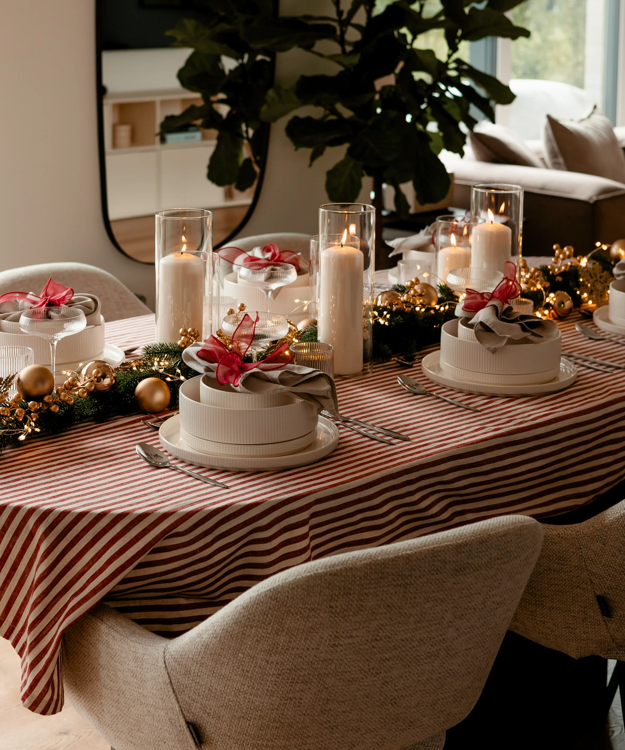 Beige Servietten 6er Set | Kyla - Image 10