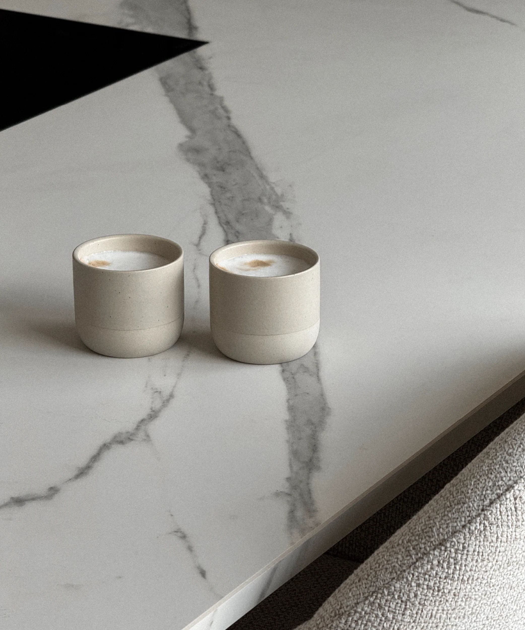 Cappuccino Keramik Becher Beige | Faro - Image 6