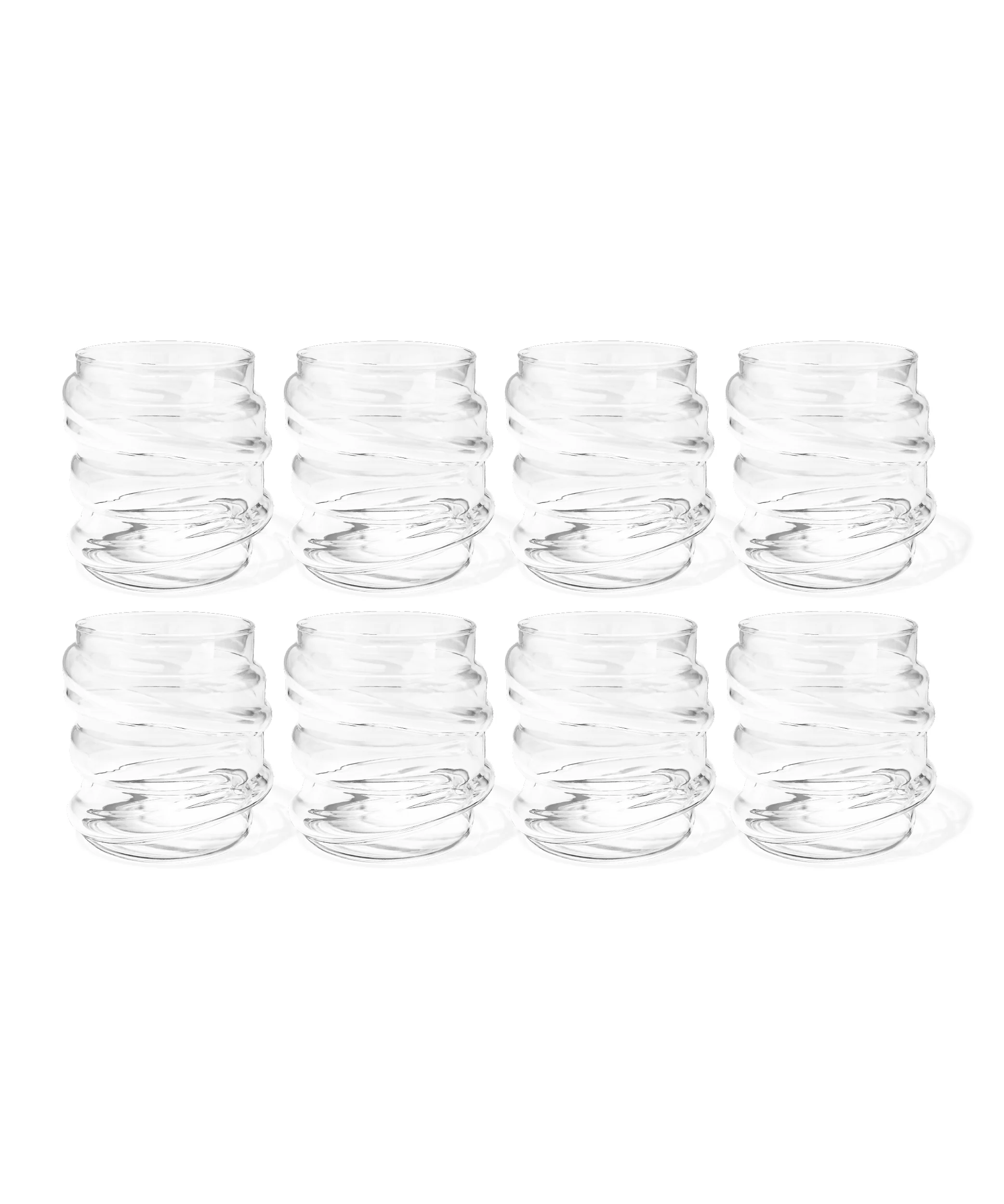 Glas mit Spiral-Twist | Orlando - Image 10