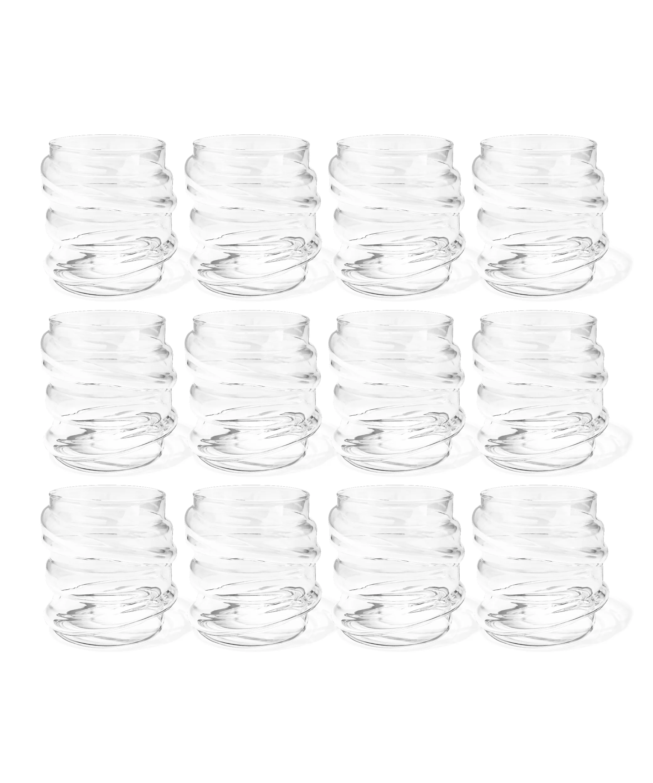 Glas mit Spiral-Twist | Orlando - Image 11