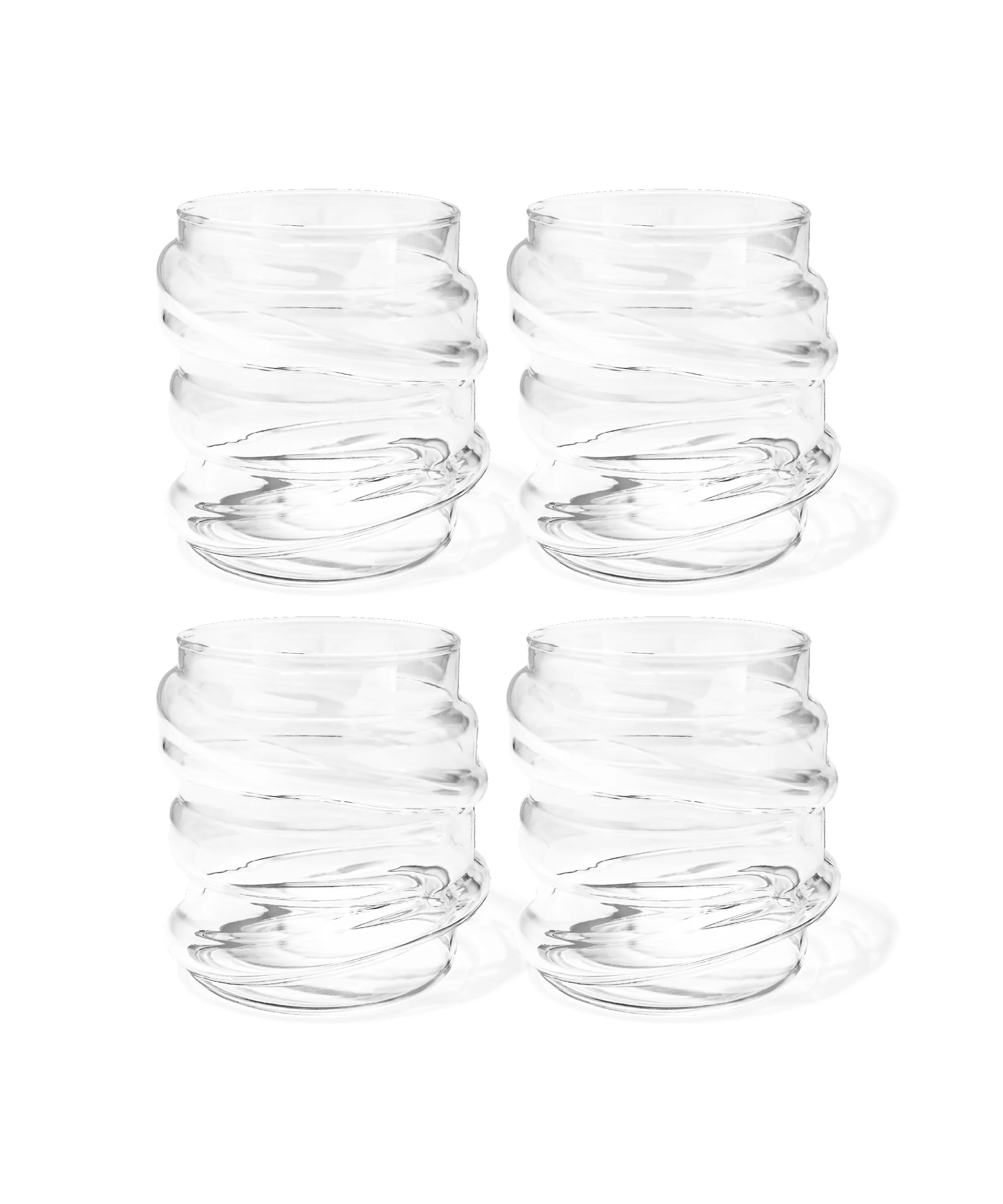 Glas mit Spiral-Twist | Orlando - Image 8