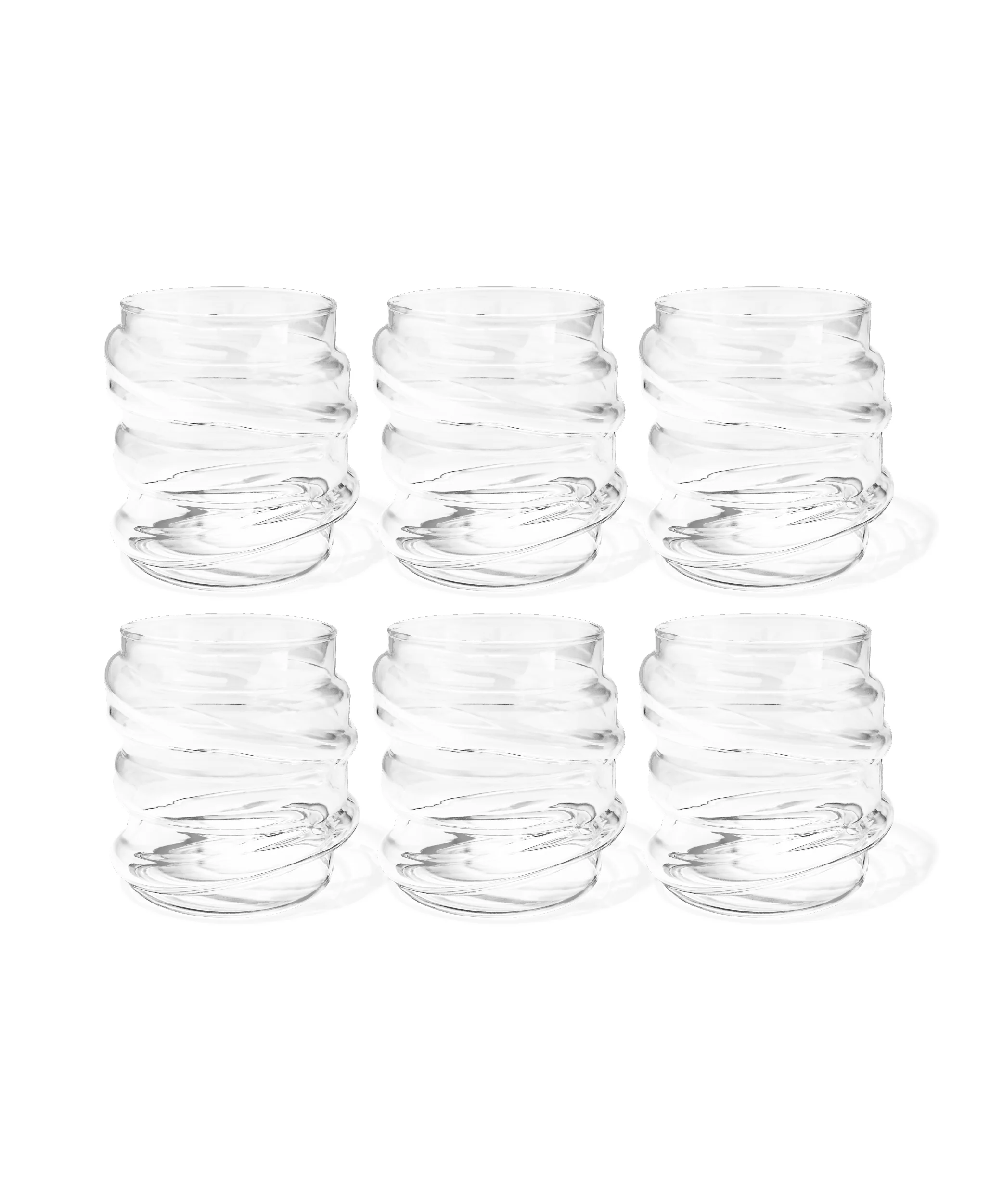 Glas mit Spiral-Twist | Orlando - Image 9