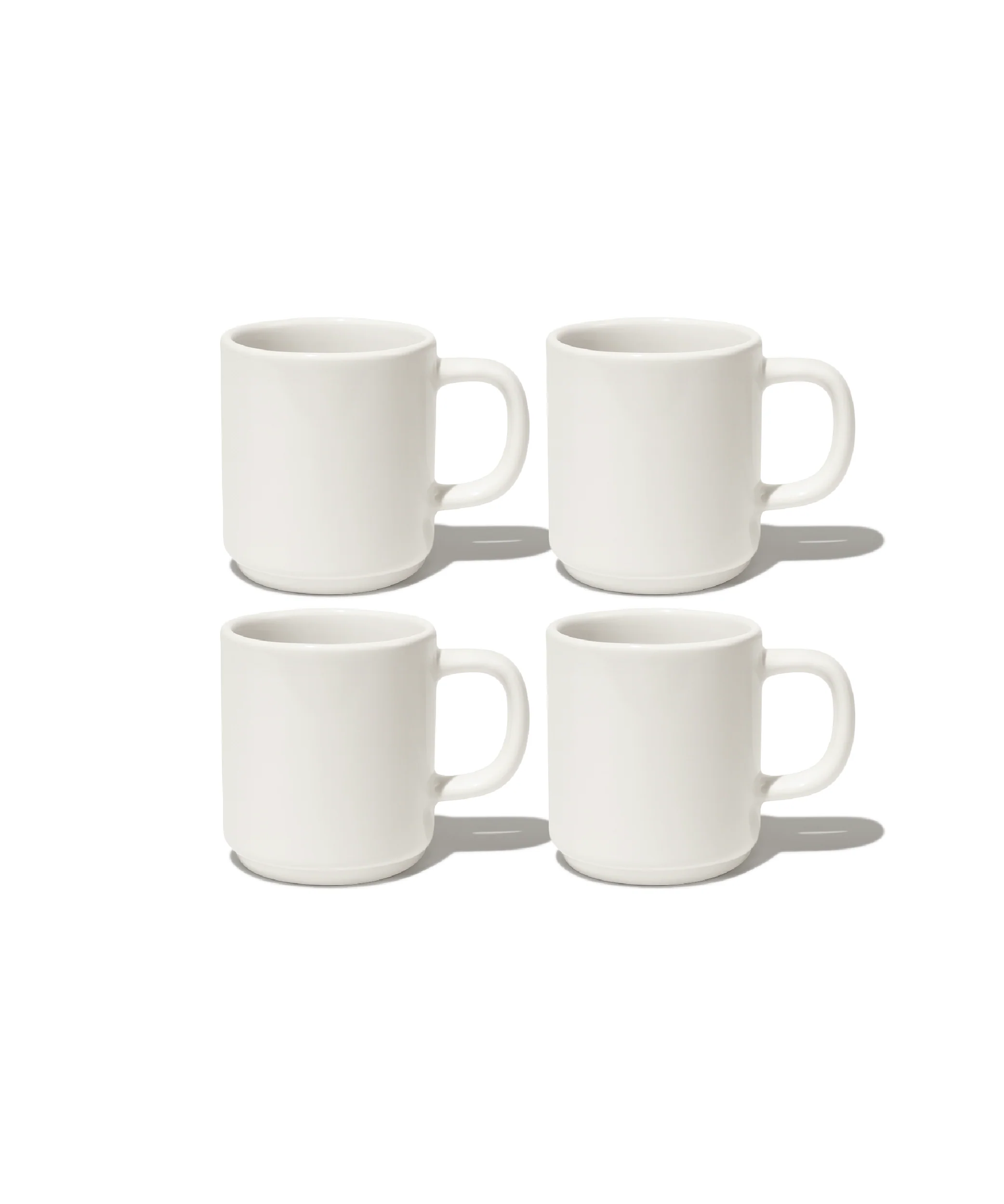 Espresso-Tasse Cremeweiß glänzend | Nia - Image 3