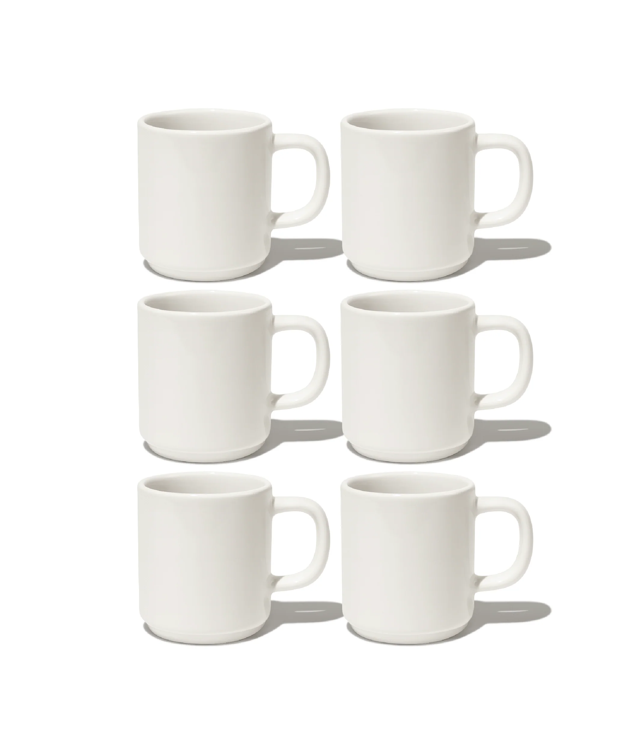 Espresso-Tasse Cremeweiß glänzend | Nia - Image 4