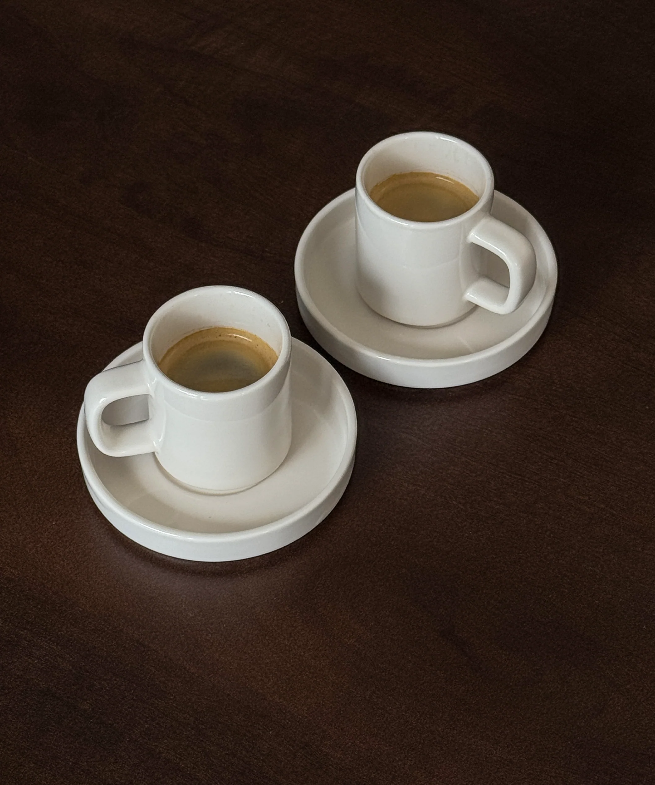 Espresso-Tasse mit Untertasse Cremeweiß | Nia - Image 6