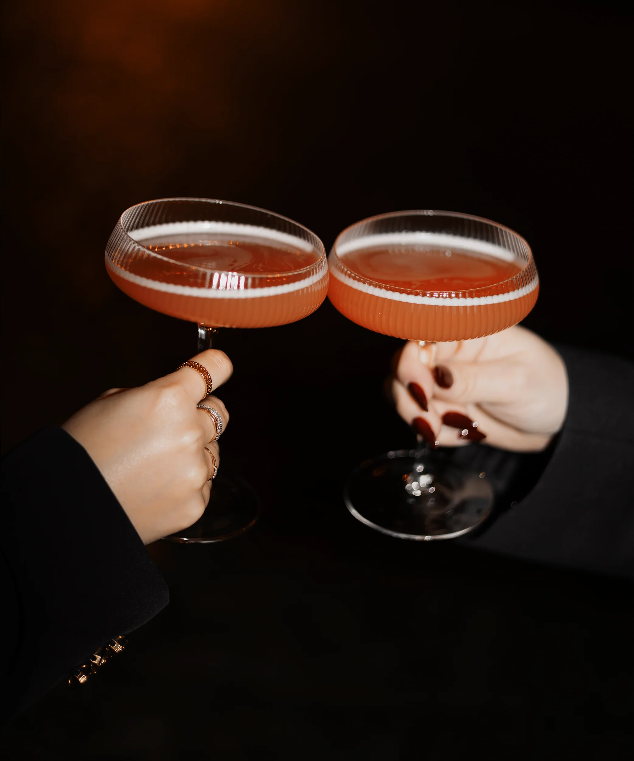 Geriffeltes Champagnerglas | Paris - Image 2