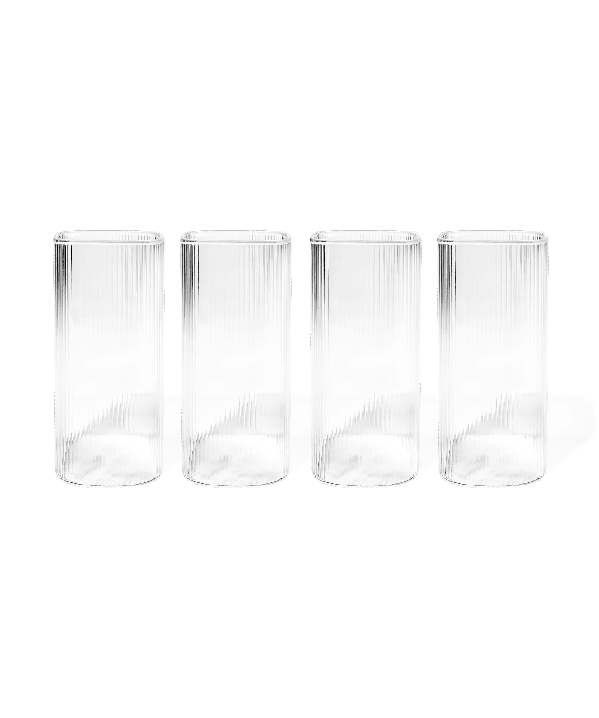 Geriffeltes Glas im eckigen Design | Kuba - Image 9