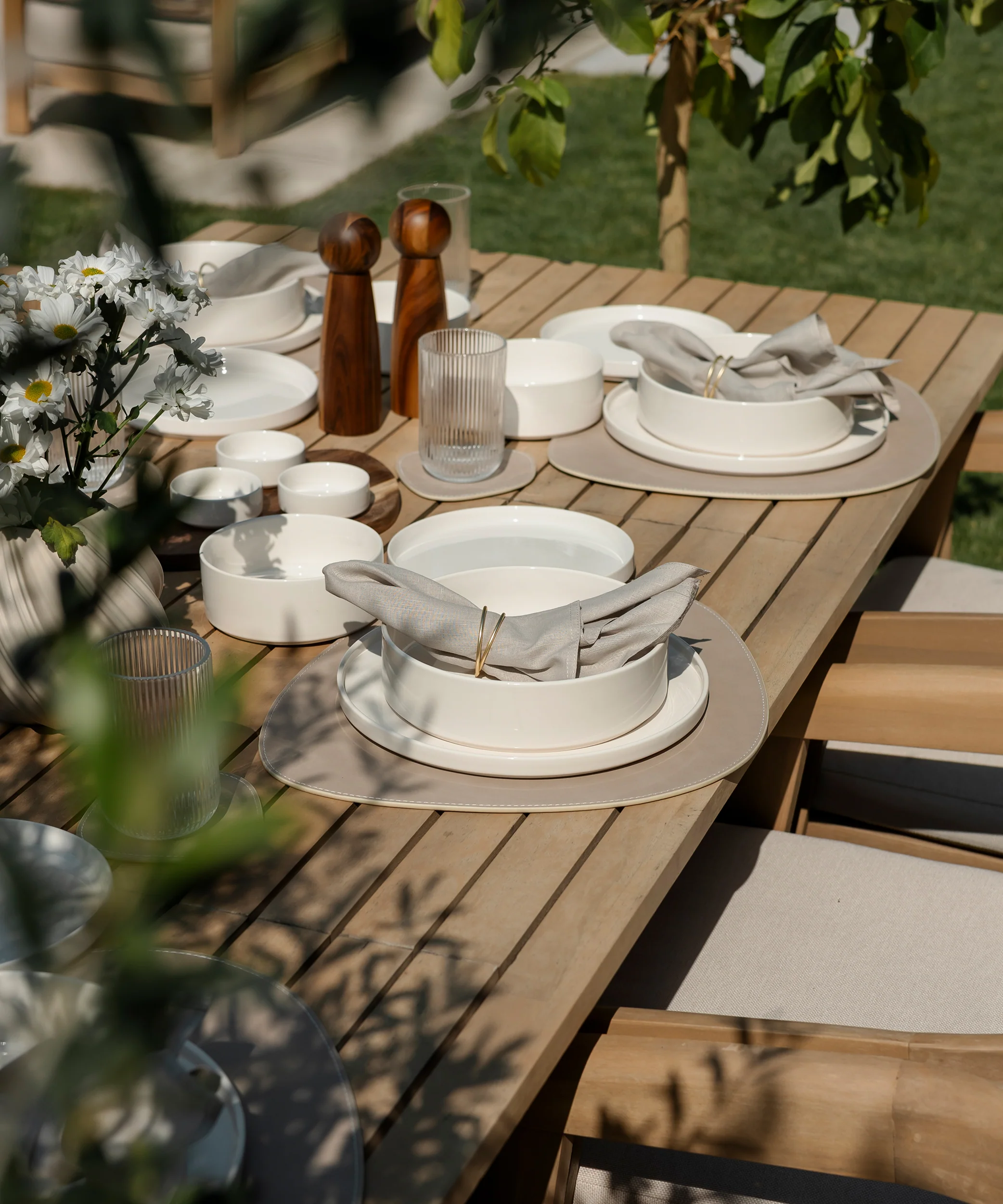 Beige Servietten 6er Set | Kyla - Image 3