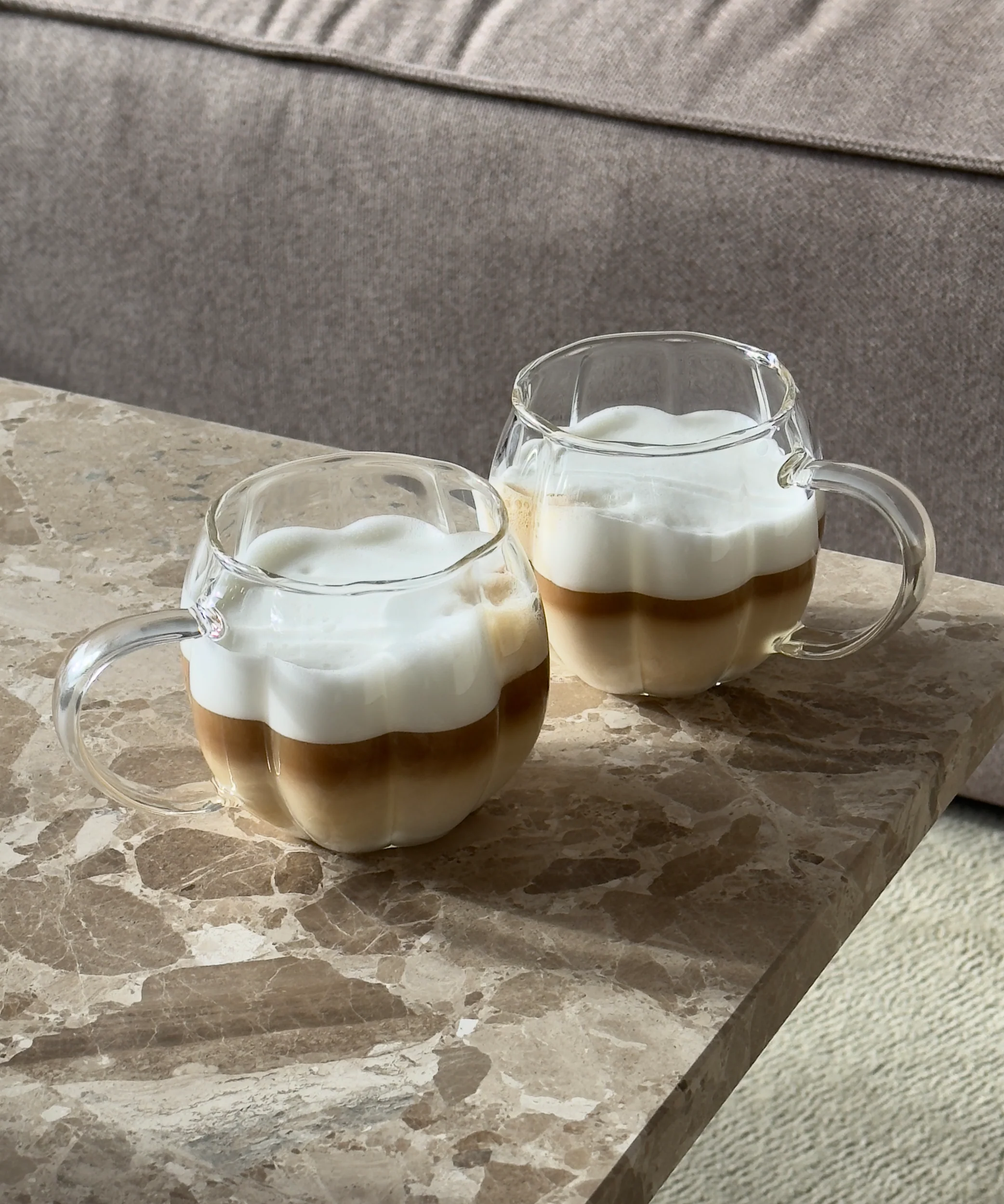 Glastasse Streifen-Design | Oslo - Image 4
