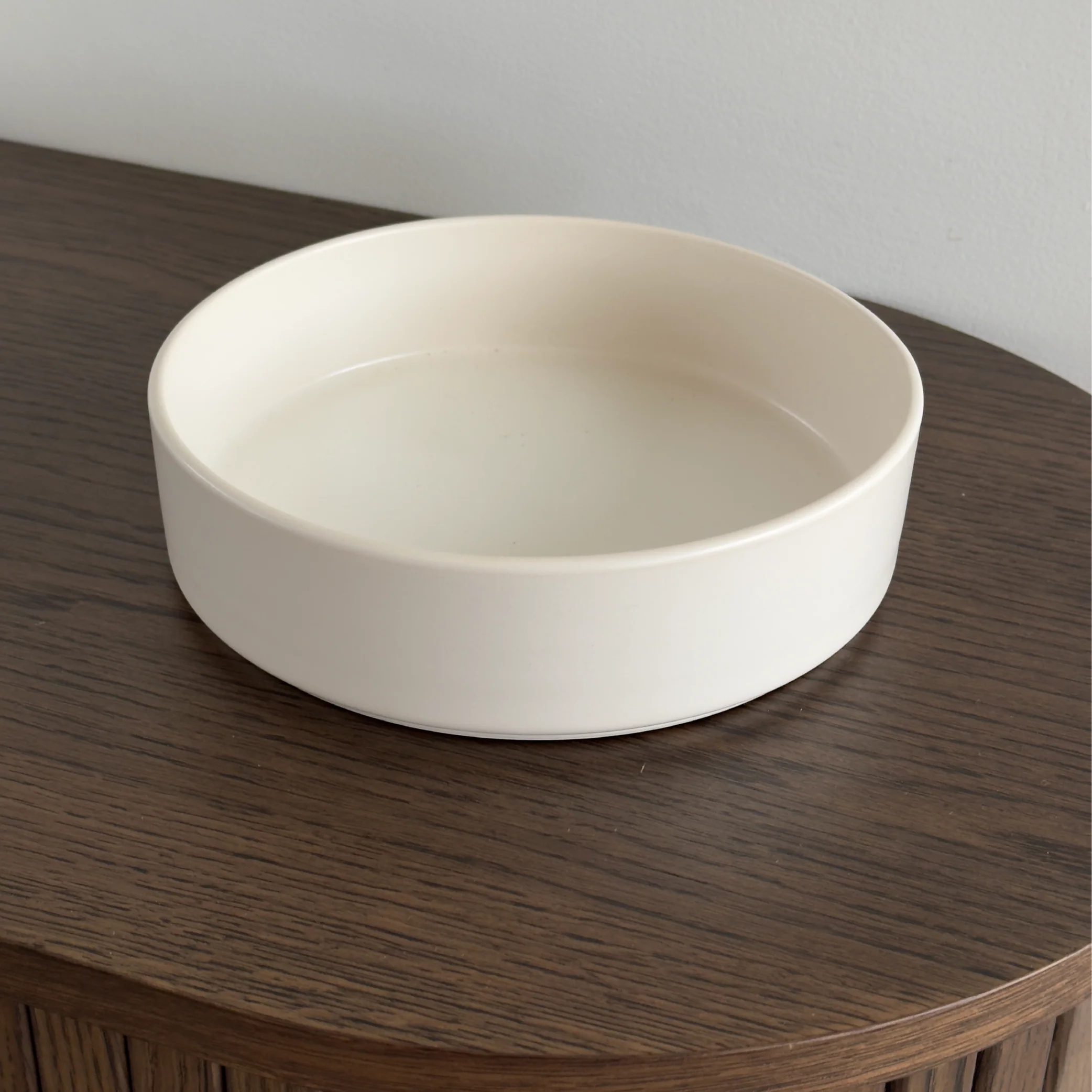 Große Bowl cremeweiß-matt | Nia
