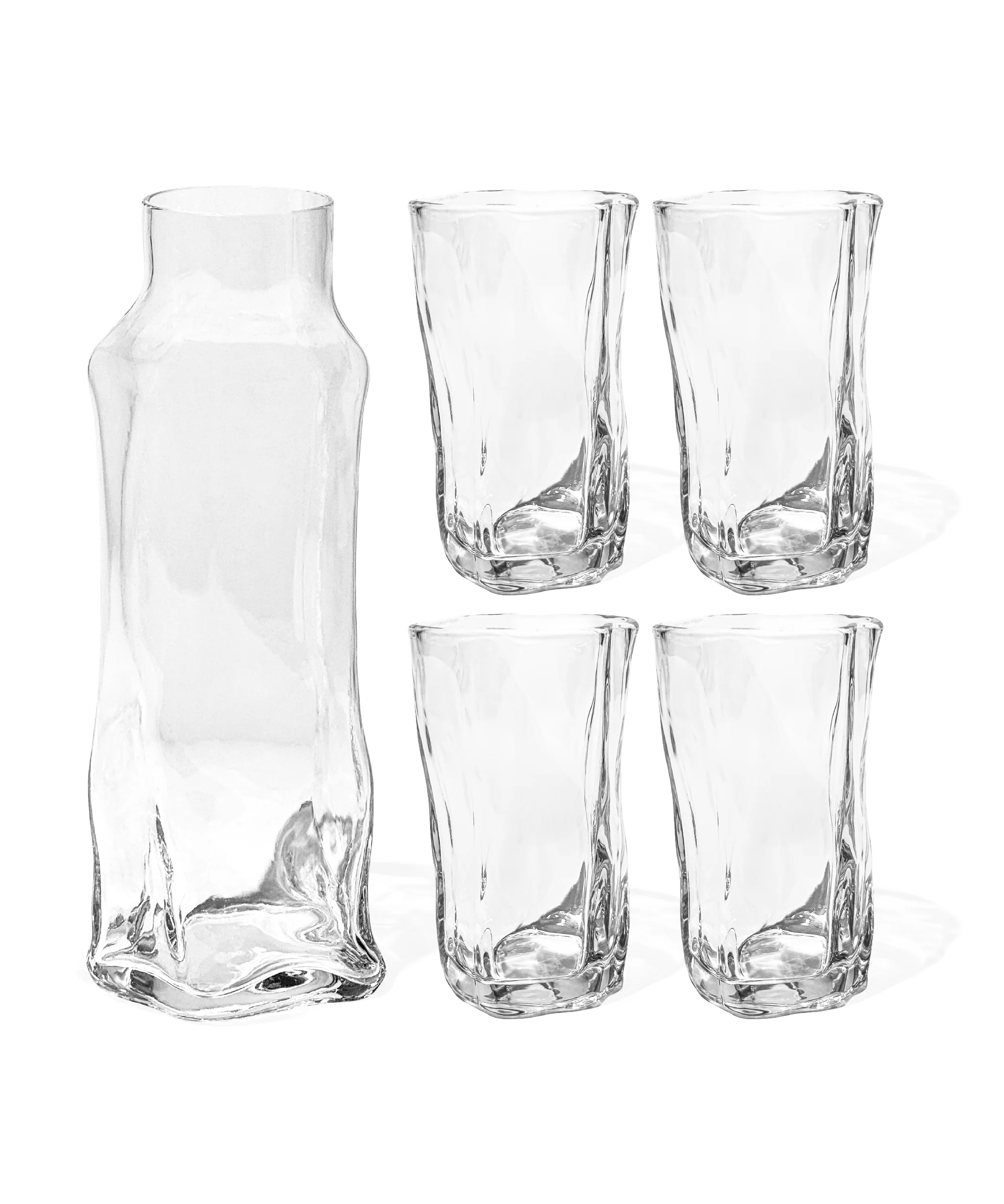 Großes organisches Glas mit Karaffe | Alaska - Image 11