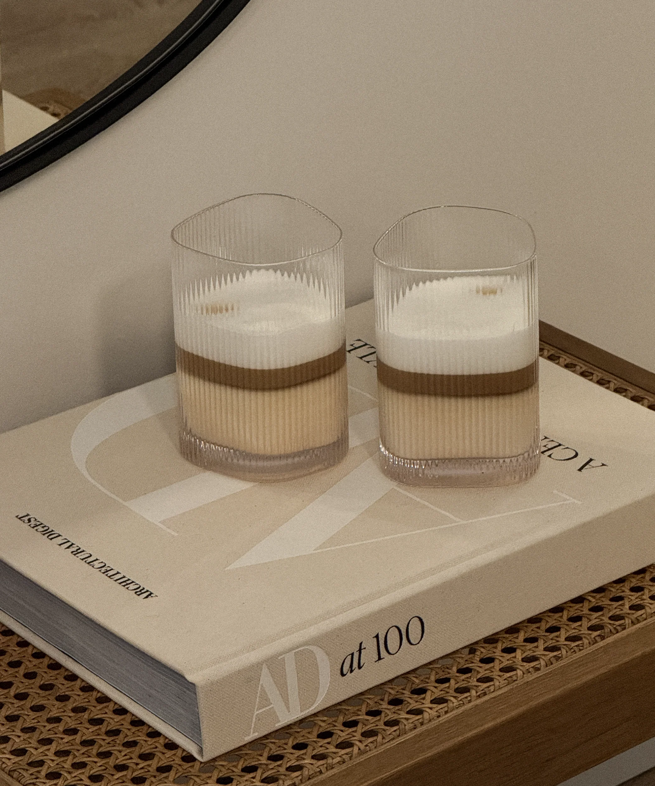 Großes Trinkglas im gerillten Design | Venice - Image 3