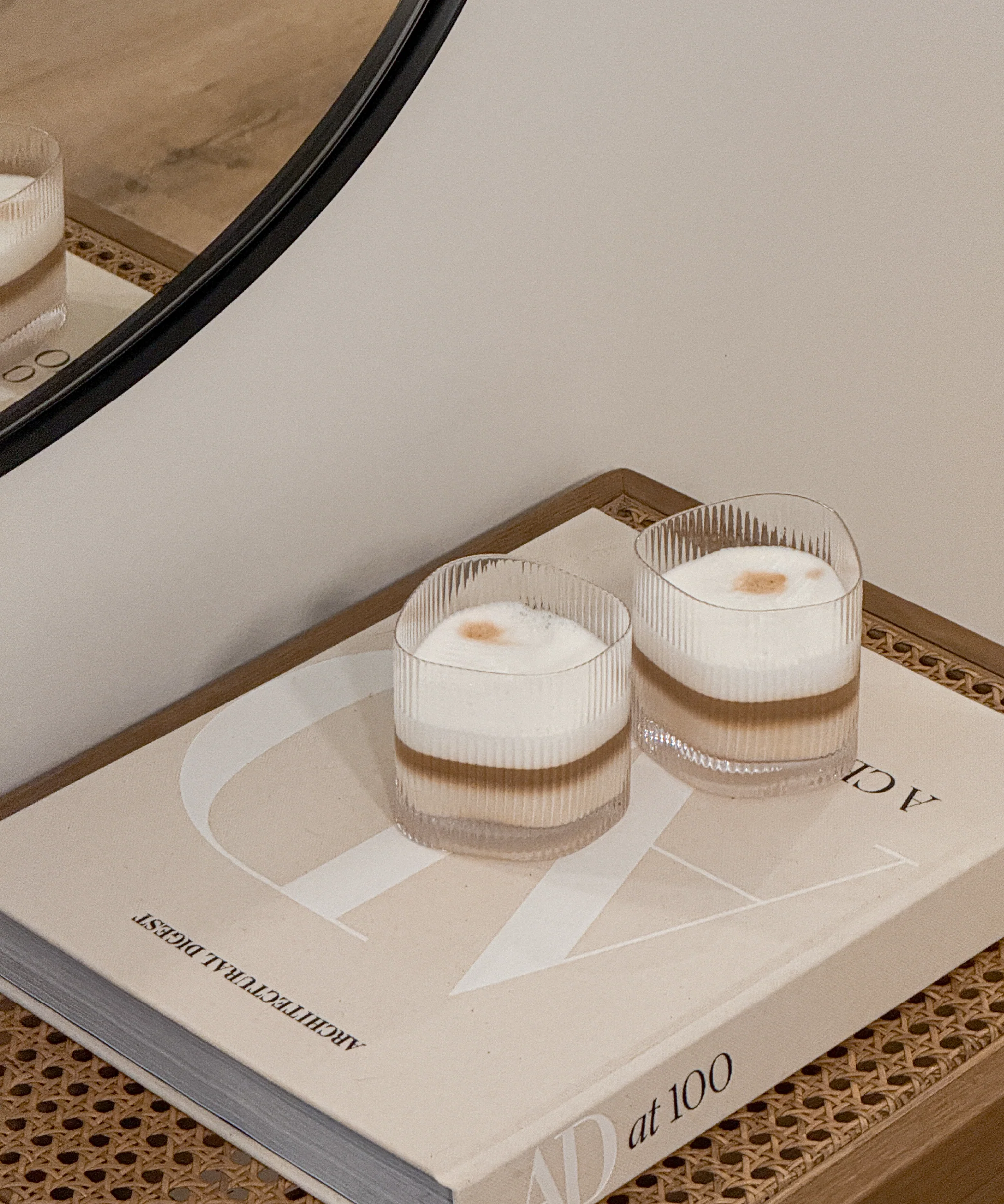 Kleines Trinkglas im gerillten Design | Venice - Image 6