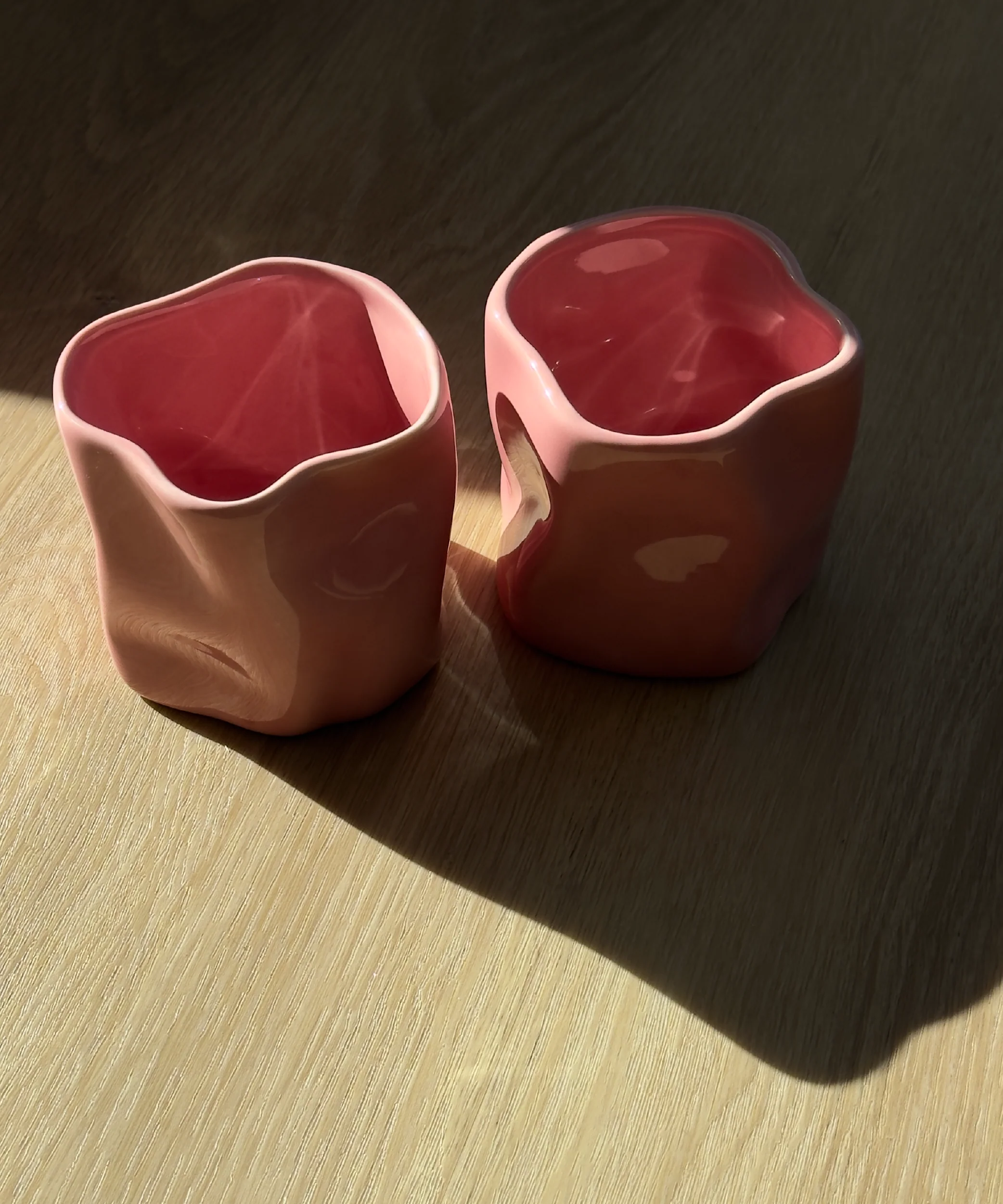 Organischer Keramik Becher Pink | Alaska - Image 10