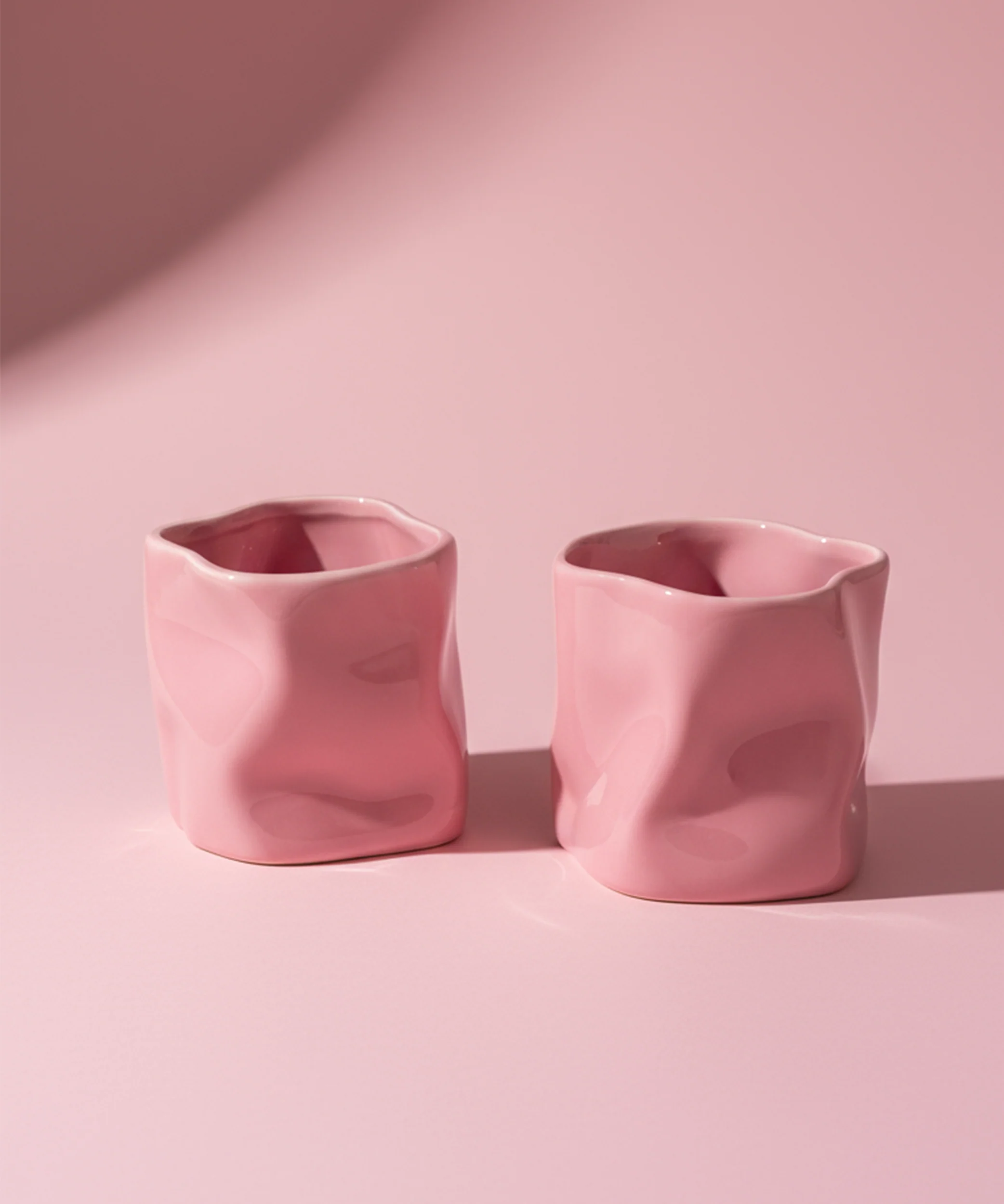 Organischer Keramik Becher Pink | Alaska - Image 2
