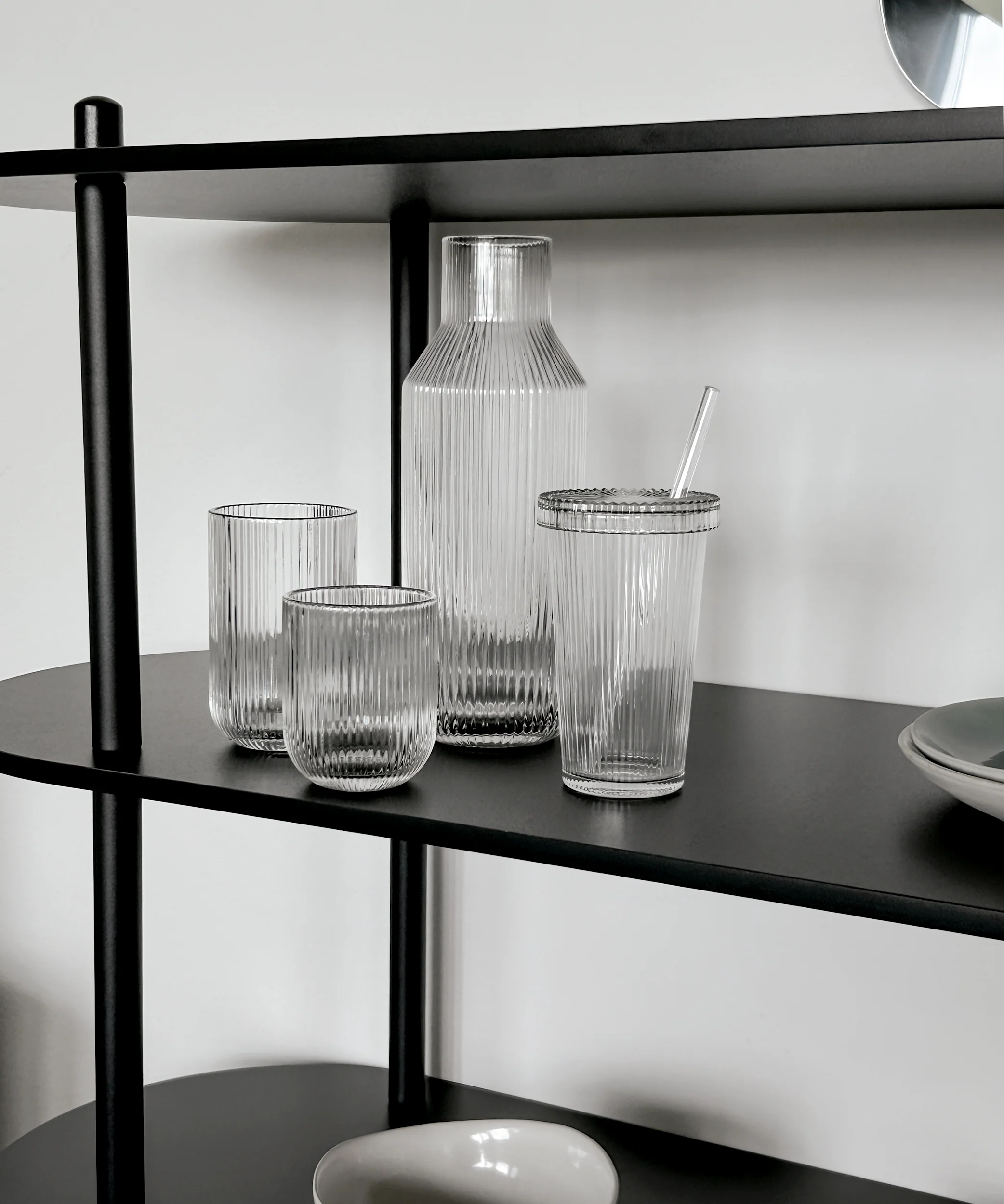 Geriffelte Karaffe (1550ml) | Paris - Image 8