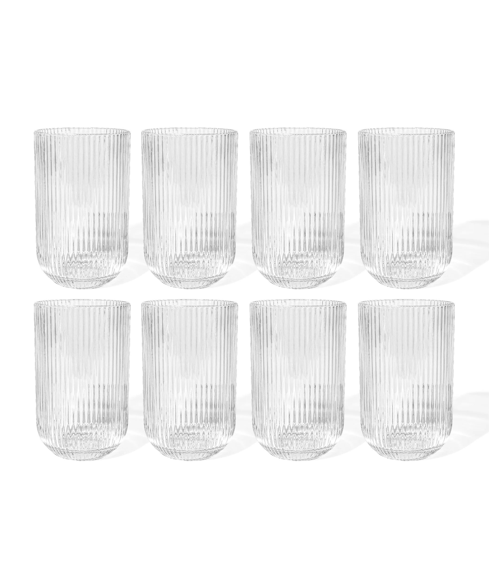 Geriffeltes großes Glas | Paris - Image 15