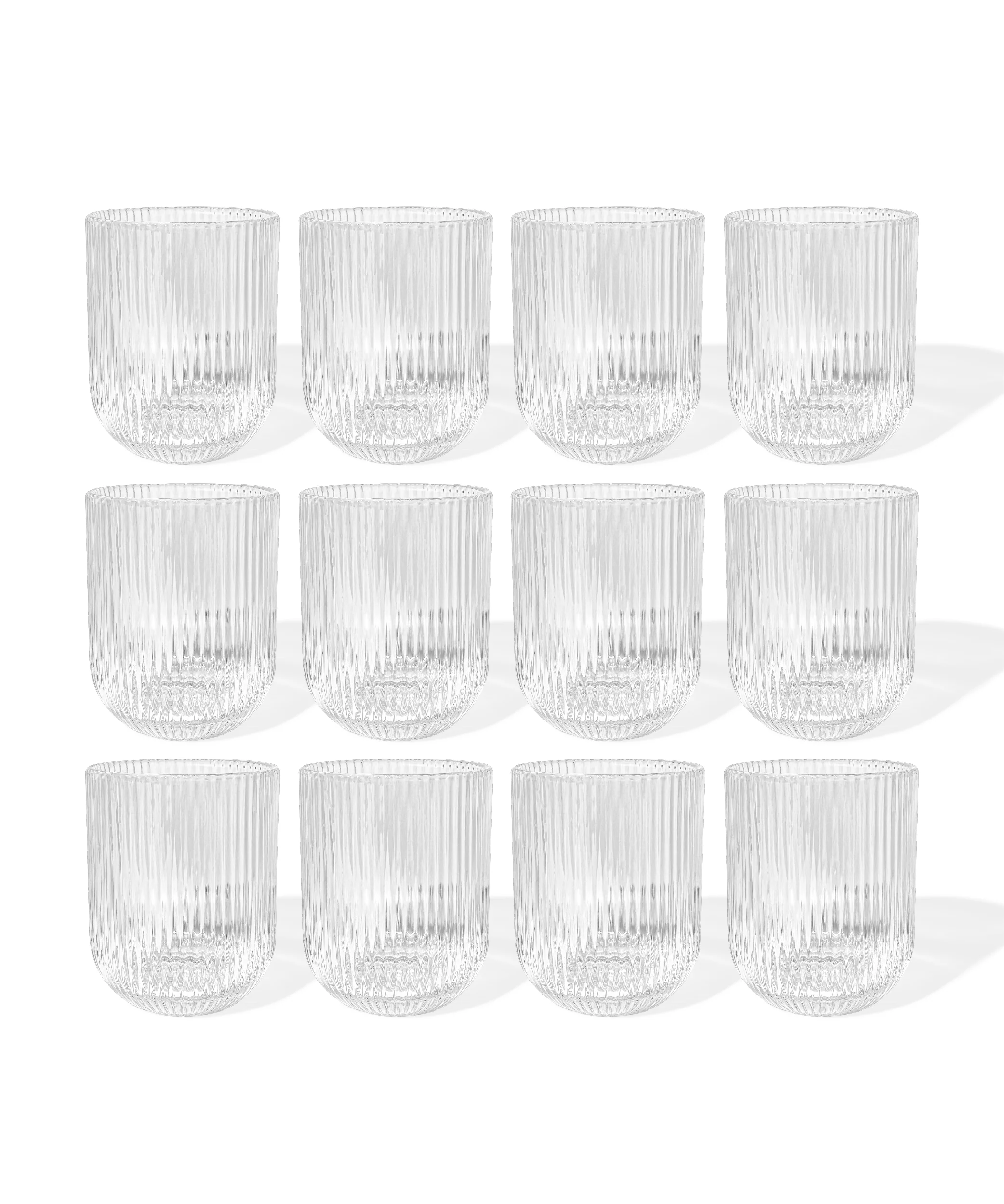 Geriffeltes kleines Glas | Paris - Image 16