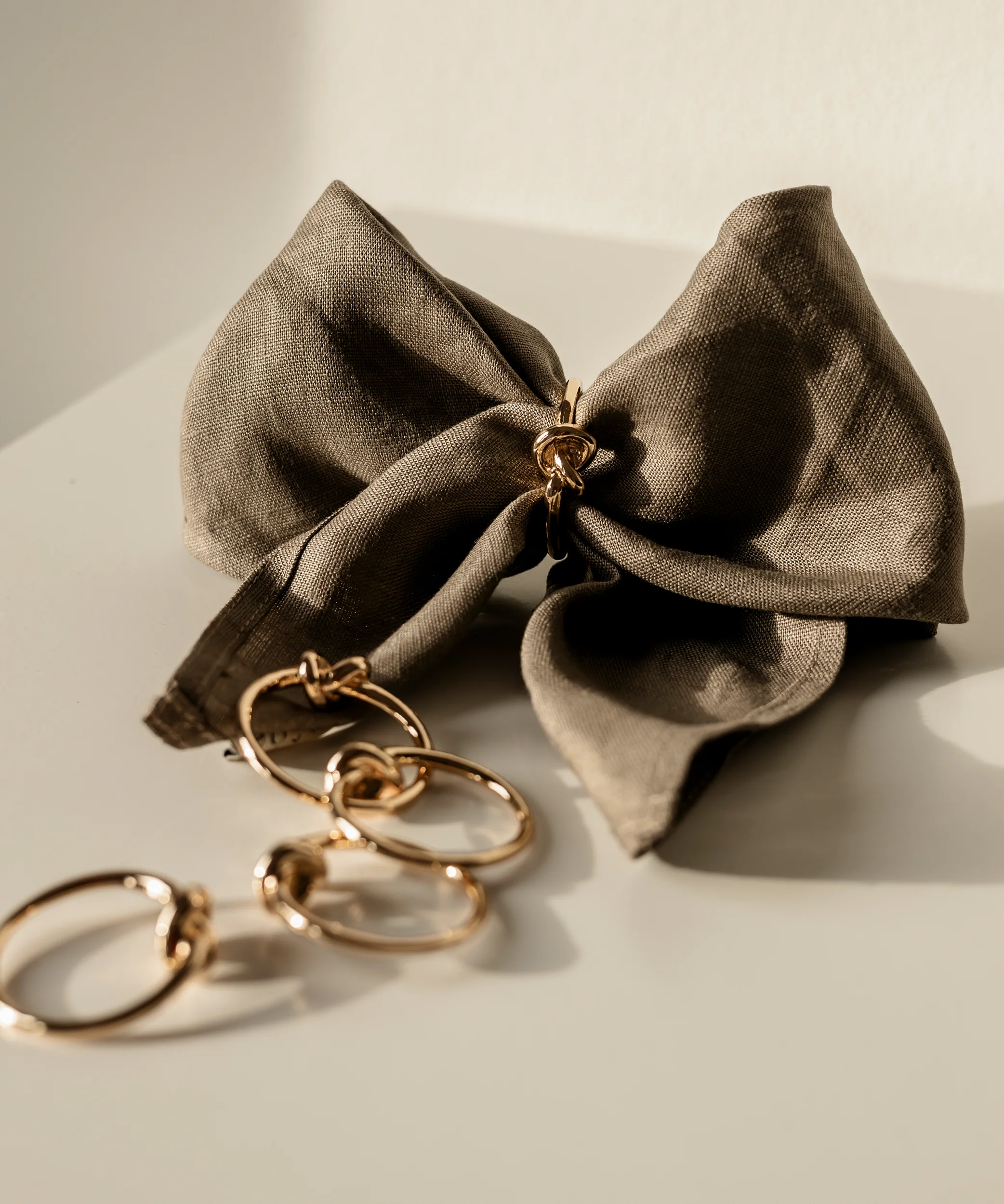 Serviettenringe Gold 6er Set | Tye - Image 2