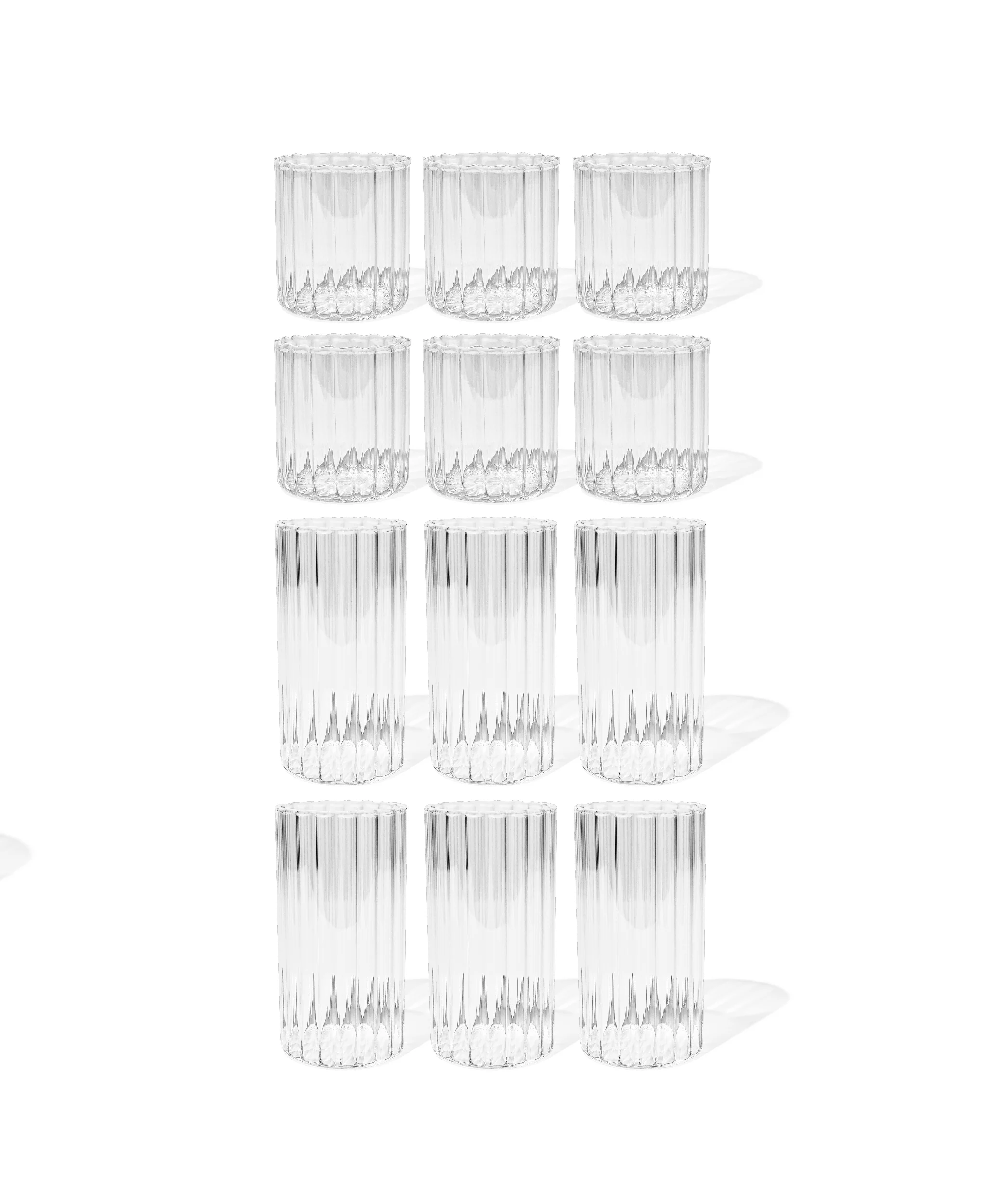 Gläser-Set Streifen-Design | Norway - Image 22