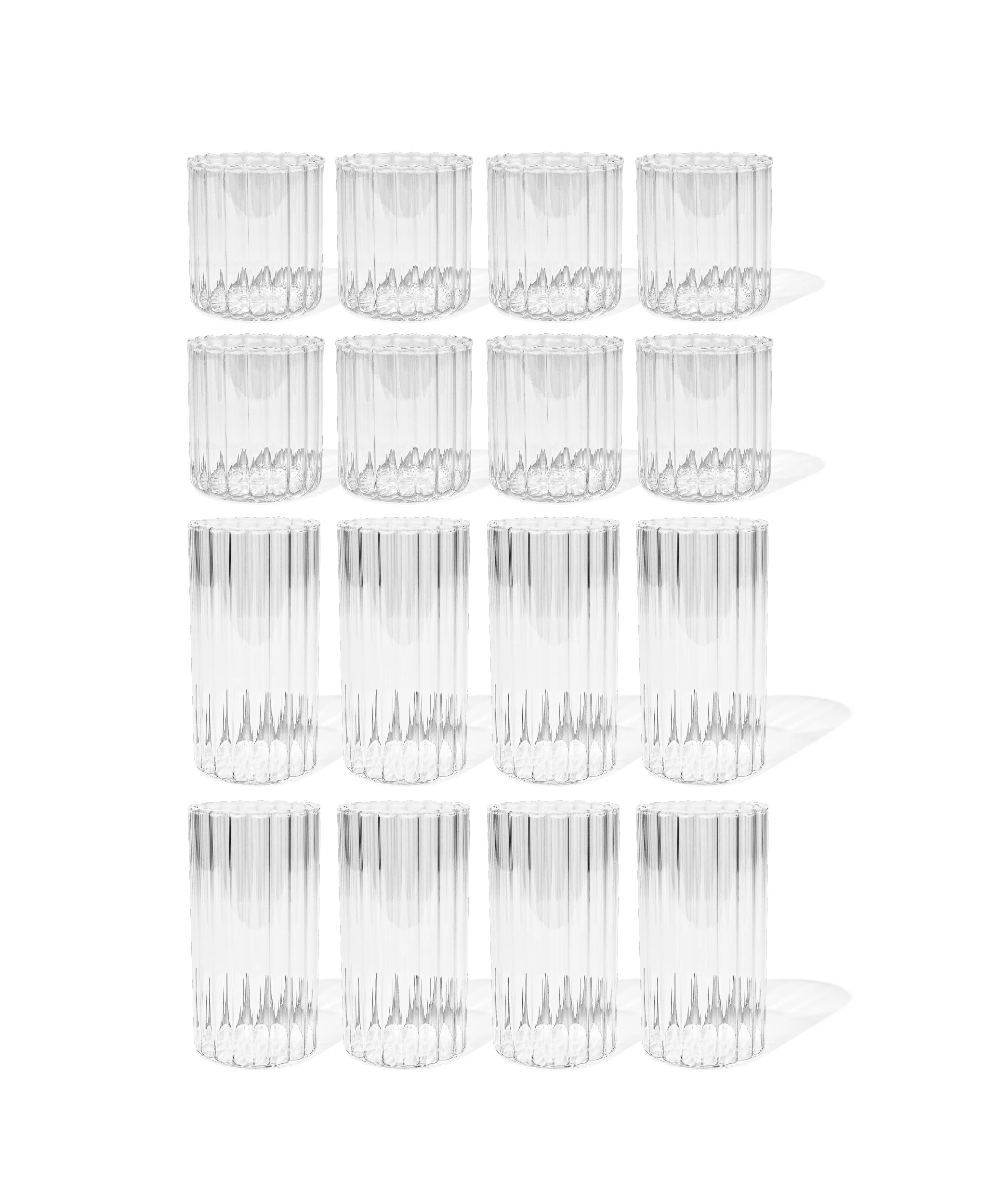 Gläser-Set Streifen-Design | Norway - Image 23