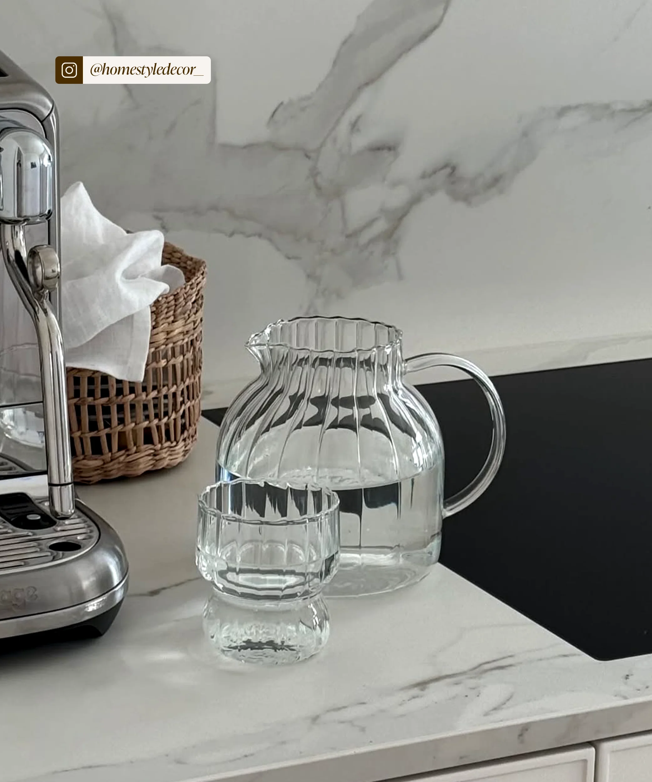 Teekaraffe & Glastassen-Set Streifen-Design | Norway - Image 18