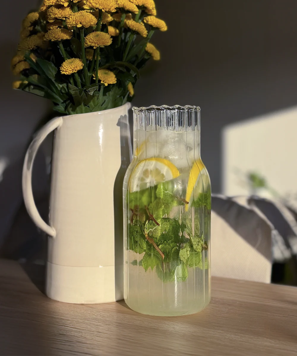 Wasserkaraffe Streifen-Design | Norway - Image 4