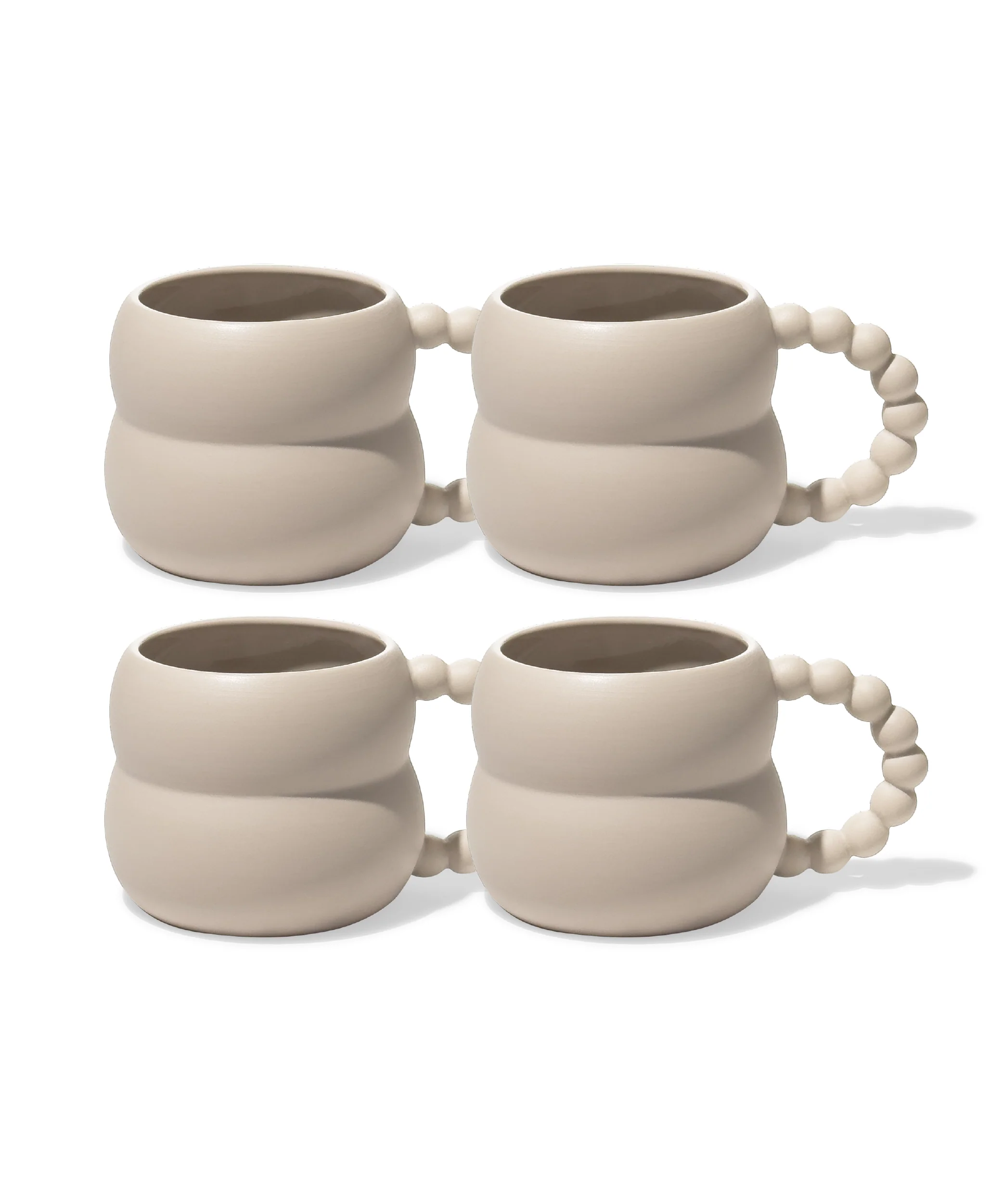 Keramiktasse Perlenhenkel Beige | Chloé - Image 8