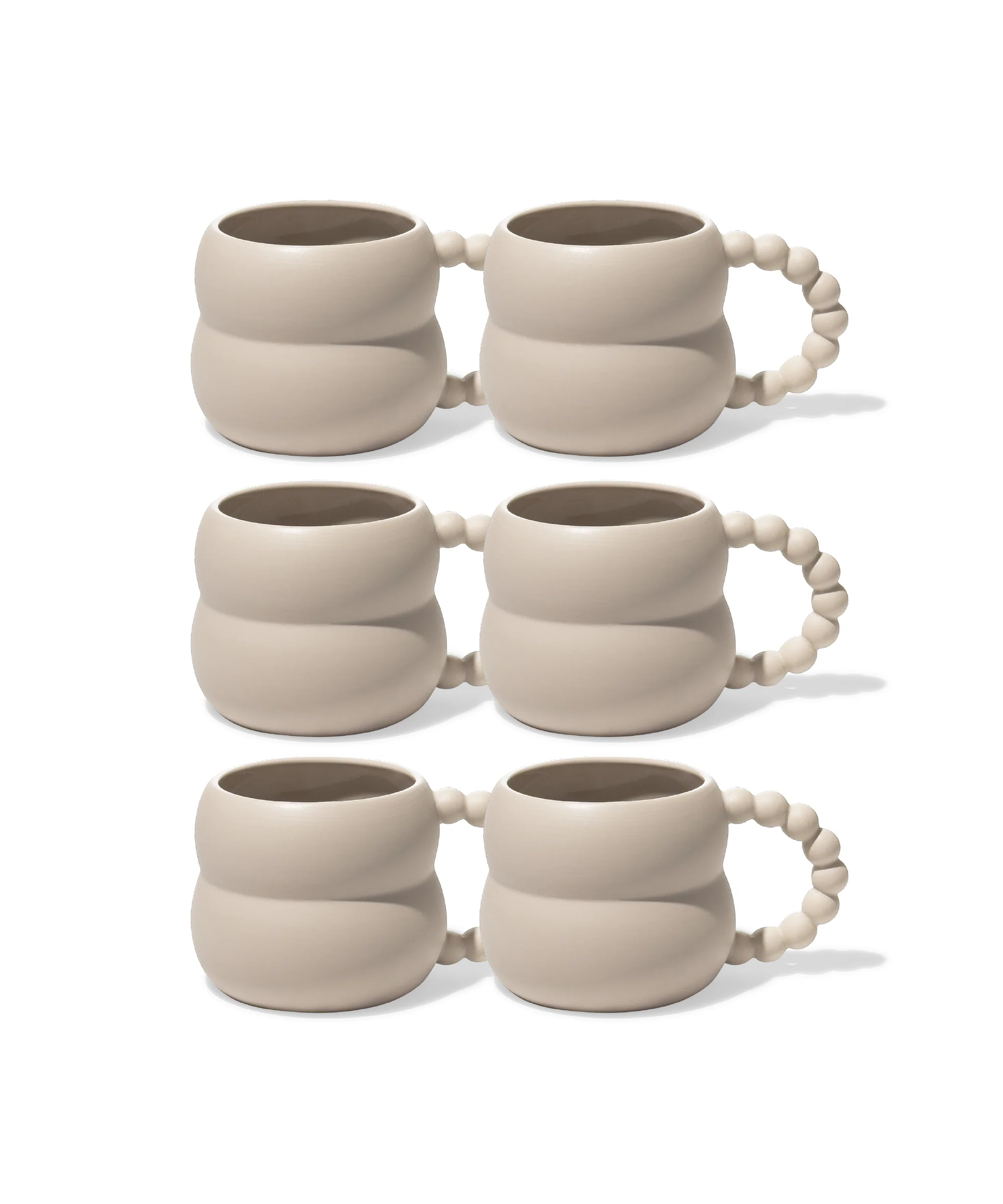 Keramiktasse Perlenhenkel Beige | Chloé - Image 9