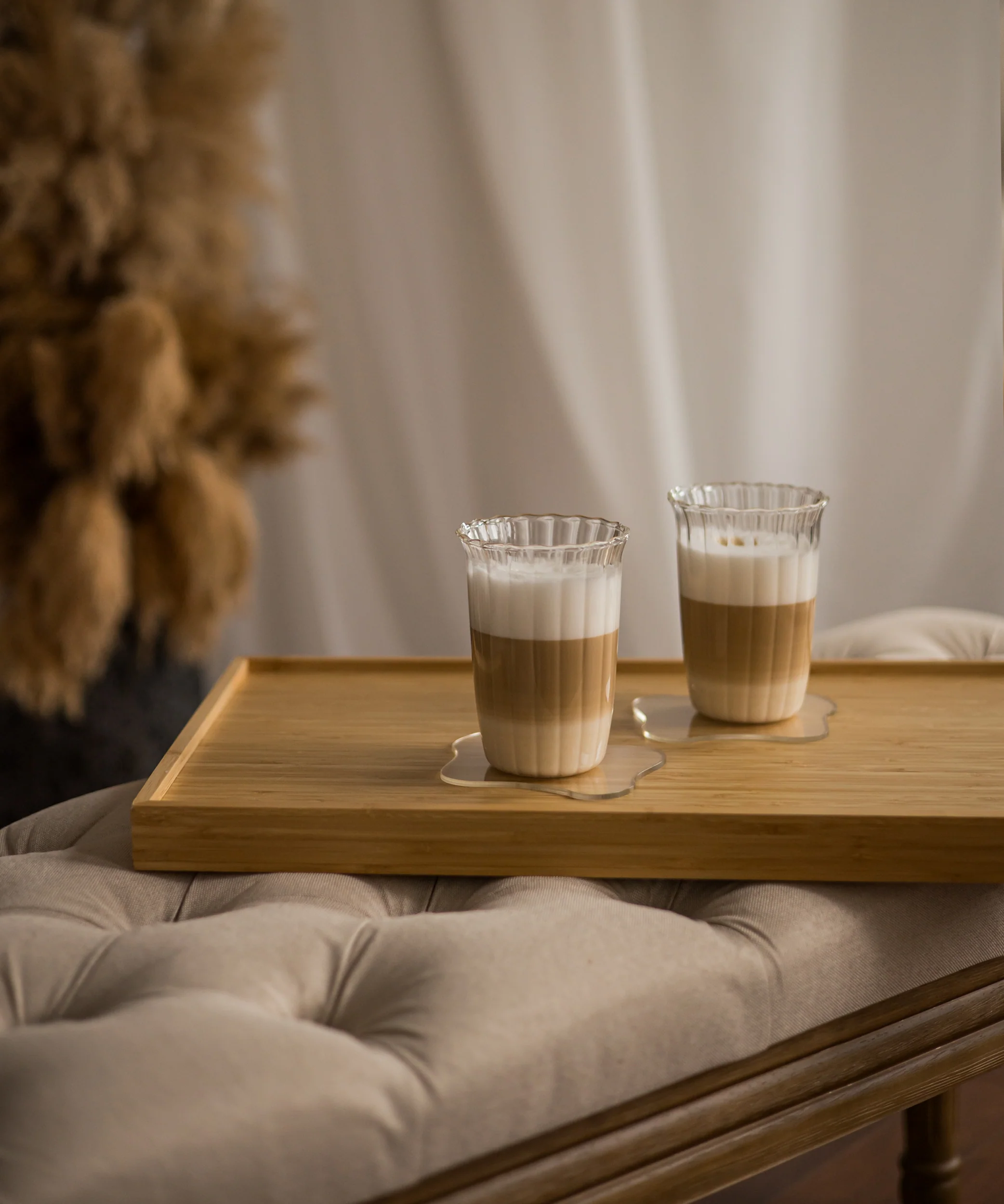 Trinkglas im Streifen-Design mit gerüschtem Rand | Norway - Image 5